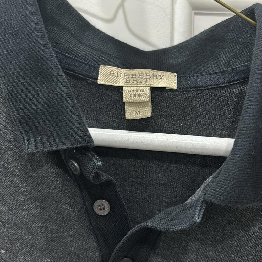 Men Burberry Polo Top - Picture 2 of 5
